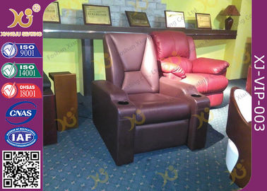 China Kunstleder-Heimkino-Sitzplatz-Sofa mit stützen Funktion fournisseur