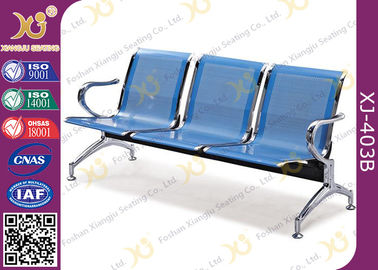 China Sitzer-Wartestuhl des Krankenhaus-Eisen-Struktur-voller Schweißens-3 mit Kissen fournisseur
