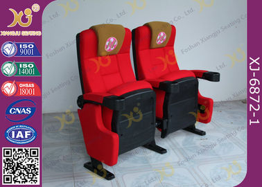 China Drücken Sie zurück Funktions-faltende Theater-Stuhl-entfernbare Bein-Film-Sitzplätze für Auditorium fournisseur