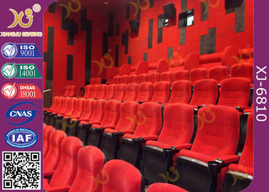 China Gewebe gepolsterte faltende Theater-Sitze, die Seat durch Schwerkraft keine Geräusche zurückbringen fournisseur