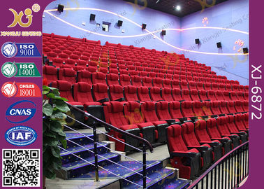 China Eurositzplatz-Spitze herauf Armlehnen-Kino-Theater-Stühle für riesiges Schirm-Theater fournisseur