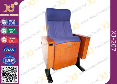 China Hölzerne Kasten-Armlehnen-Konferenzsaal-Stühle mit faltbarem PU-Schaum Seat fournisseur