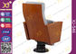 Anti- Altern-Leder-Pulver-Beschichtungs-hölzerne Tabellen-Stühle für Kirchen-Auditorium fournisseur