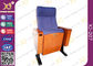 Hölzerne Kasten-Armlehnen-Konferenzsaal-Stühle mit faltbarem PU-Schaum Seat fournisseur